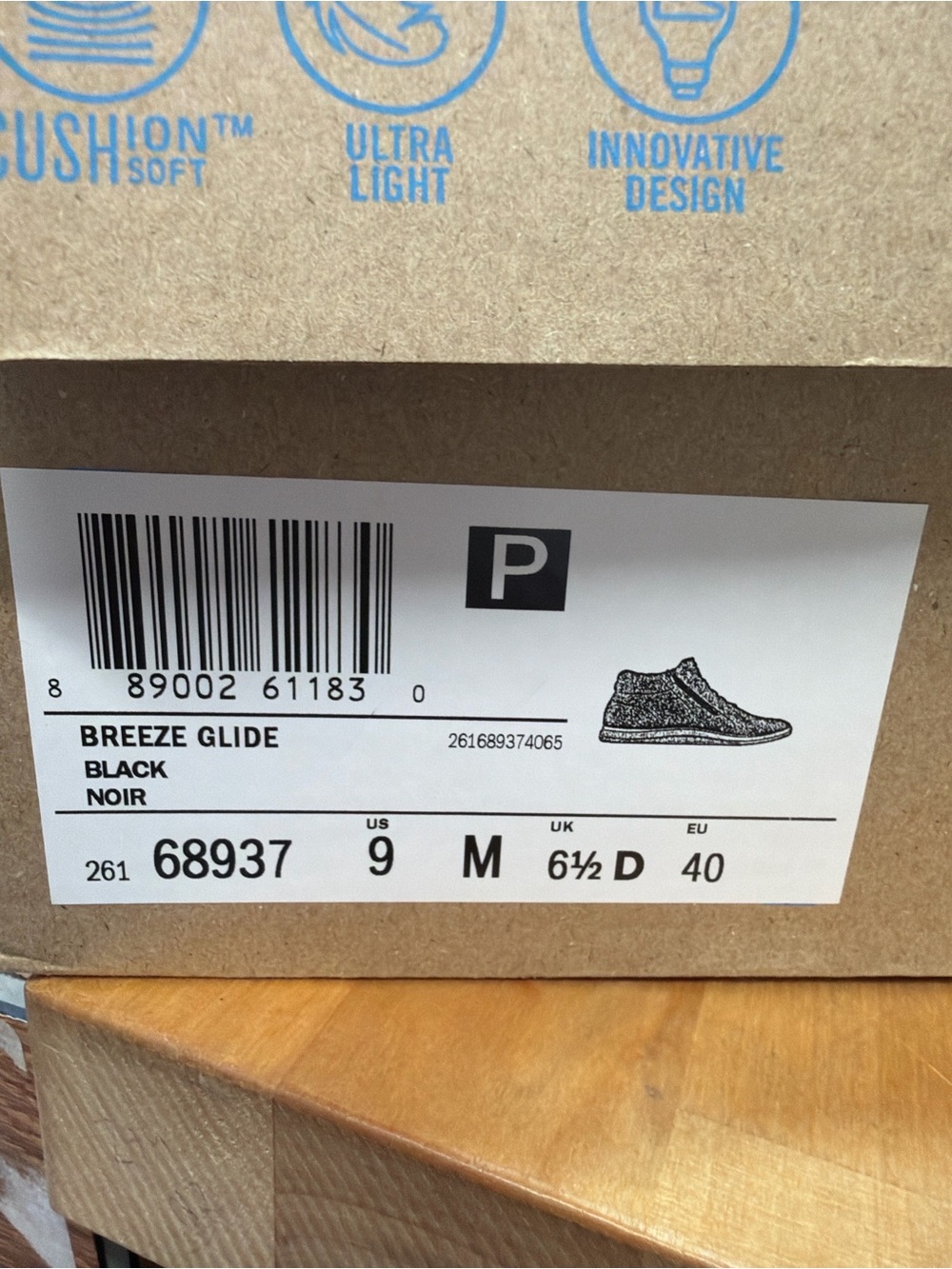 Clarks Black Suede High-Top Sneakers with Gray Sole - Picture 4 of 8